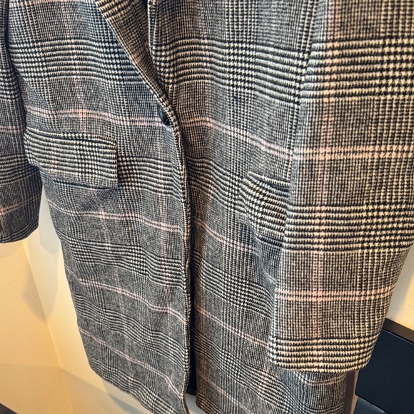 Rails Black and Pink Checkered coat - Picture 3 of 6